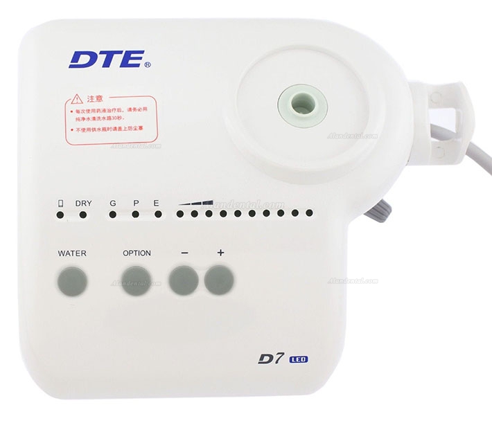 Woodpecker® DTE D7 Fiber Optic Ultrasonic Scaler With LED/SATELEC Compatible